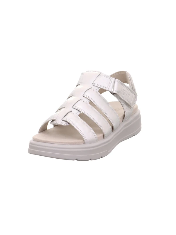 Legero Women's sunwalker Flat Sandal, Metallic Silver Other 9250, 3 UK