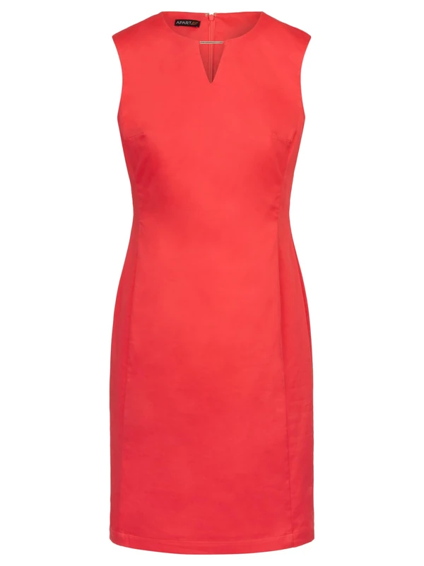 ApartFashion Women's Sheath Formal Night Out Dress, Coral, 14