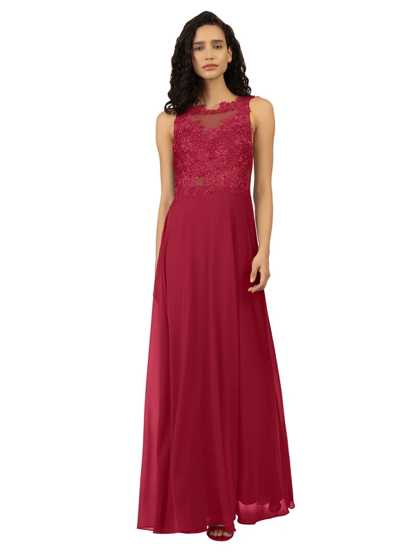 ApartFashion Women's Evening Formal Night Out Dress, Pink, 6