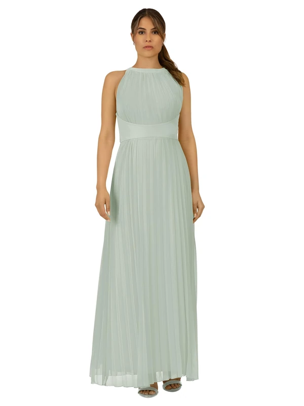 ApartFashion Women's Chiffon Formal Night Out Dress, Light Mint, 14