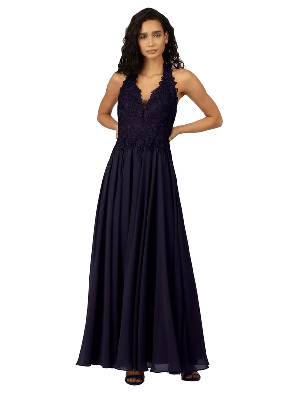ApartFashion Women's Evening Formal Night Out Dress, Midnight Blue, 14