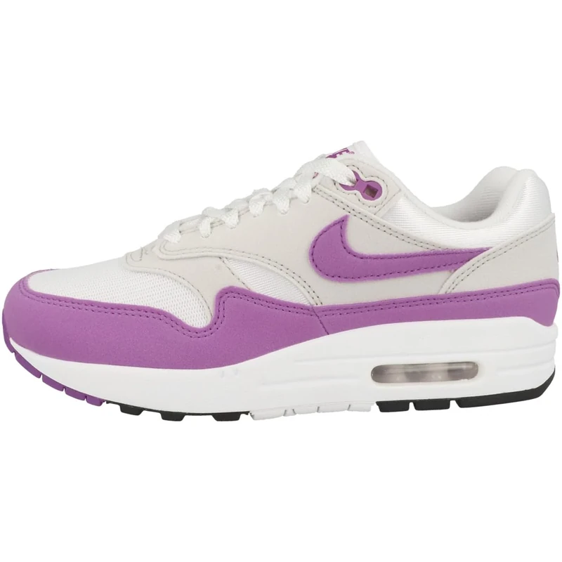 NIKE DZ2628 Air Max 1 '87 Women Neutral Grey/Fuchsia Dream-White-Black UK 6.5