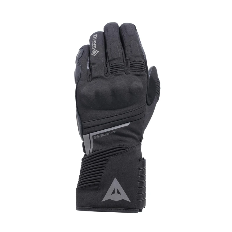 Dainese Men's Funes Gore-Tex Winter Motorcycle Gloves, Padded, Non-Slip, Knuckle Protectors, Touchscreen, Black, M