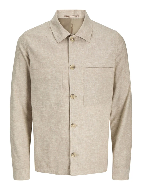 JACK & JONES Men's Jprriviera Hybrid Blazer Slim Fit, Beige, XXL