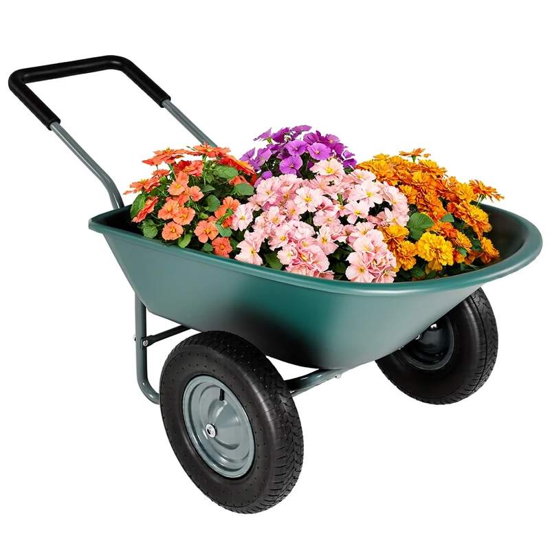 IDZO, Rubber Plastic Alloy Steel, Wheelbarrows-2 Wheel