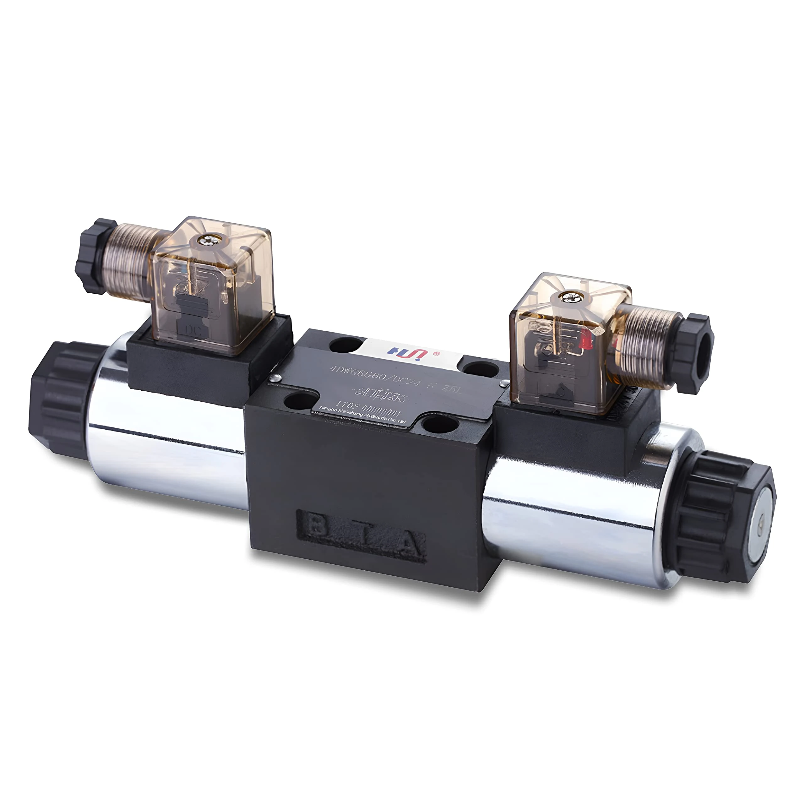 Directional Control Valve, 4W Replacement Hydraulic Directional Control Solenoid Valve (Size 6, 24V DC, E Spool)