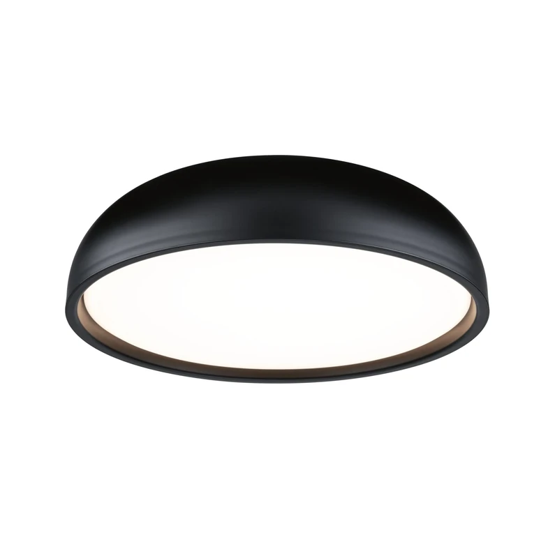 Paulmann 71084 LED Ceiling luminaire Selection Bathroom Oka IP44 White Switch 950lm 230V 24W Black matt Bathroom luminaire Bathroom luminaire