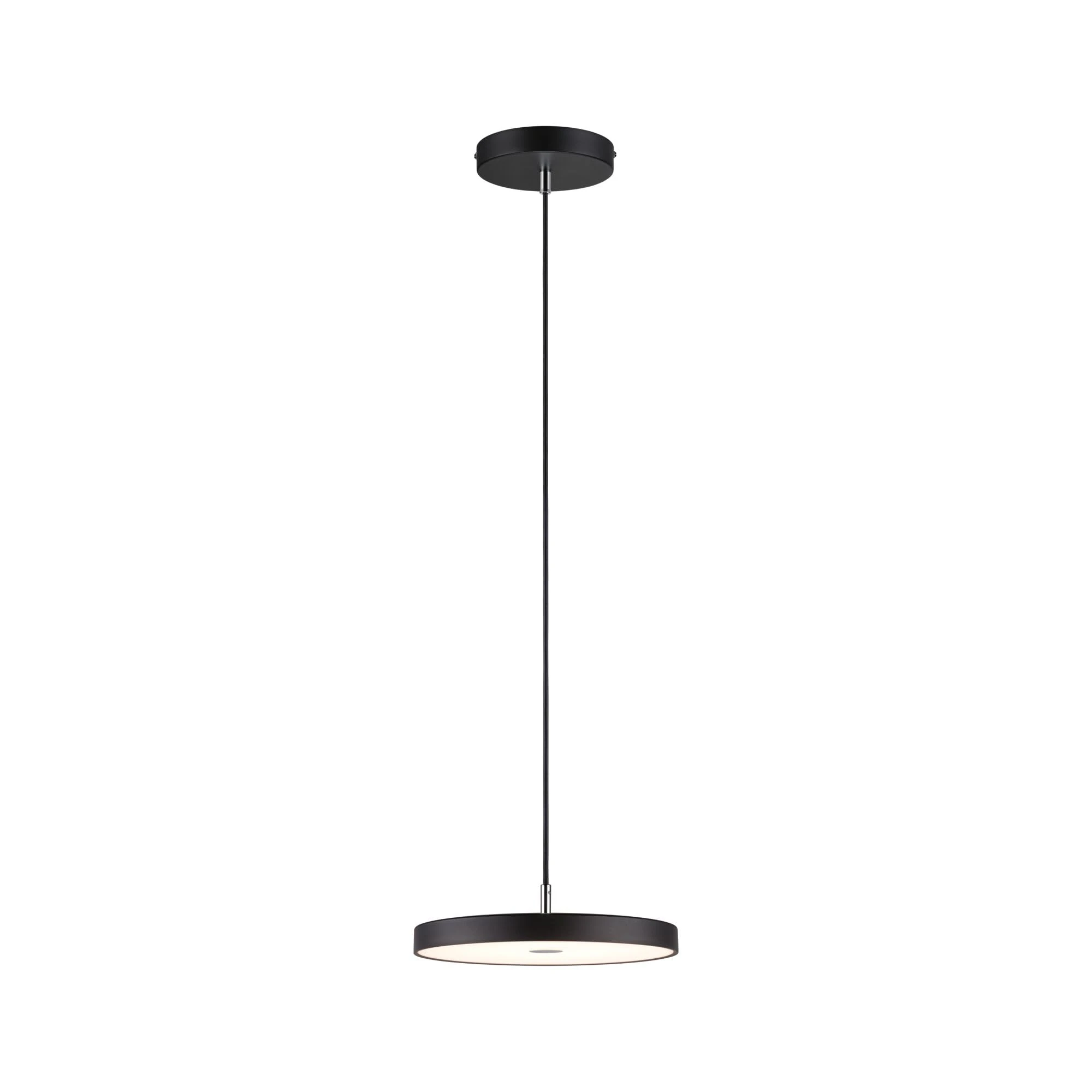 Paulmann 96782 LED Pendant luminaire 3-Step-Dim Hildor 2700K 1600lm 230V 22W dimmable Black matt