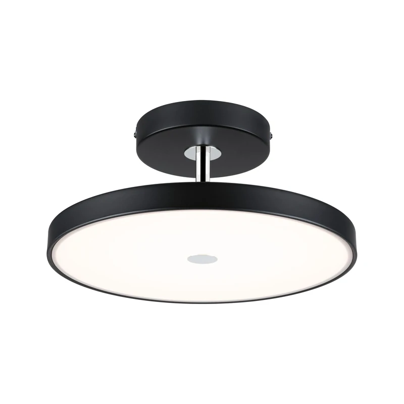 Paulmann 96781 LED Ceiling luminaire 3-Step-Dim Hildor 2700K 2100lm 230V 26.5W dimmable Black matt, Chrome