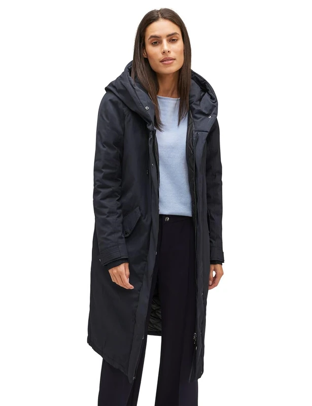 Street One Women's A201863 Parka, Gravity Blue, 8