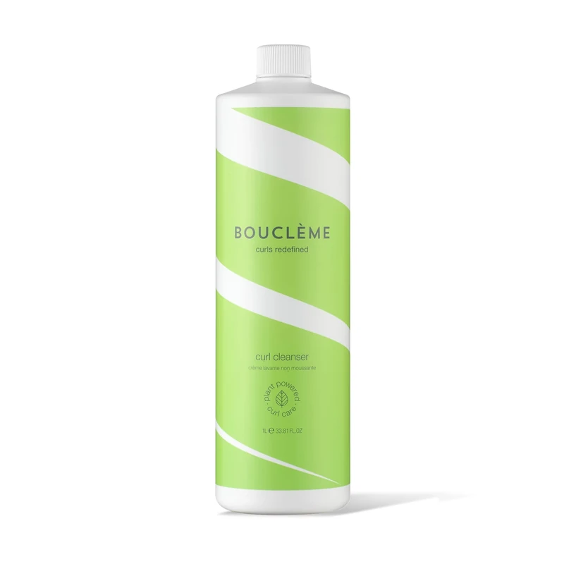 Bouclème - Curl Cleanser - Hydrating Cream Based Co-Wash for Cleansing Hair - 98% Naturally Derived Ingredients - Ideal for Dry Hair - 1Litre (Pack of 1)