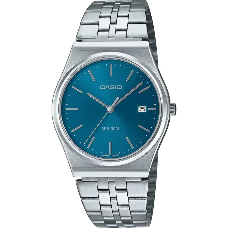 Casio B145D Watch Blue/Silver 40 MM
