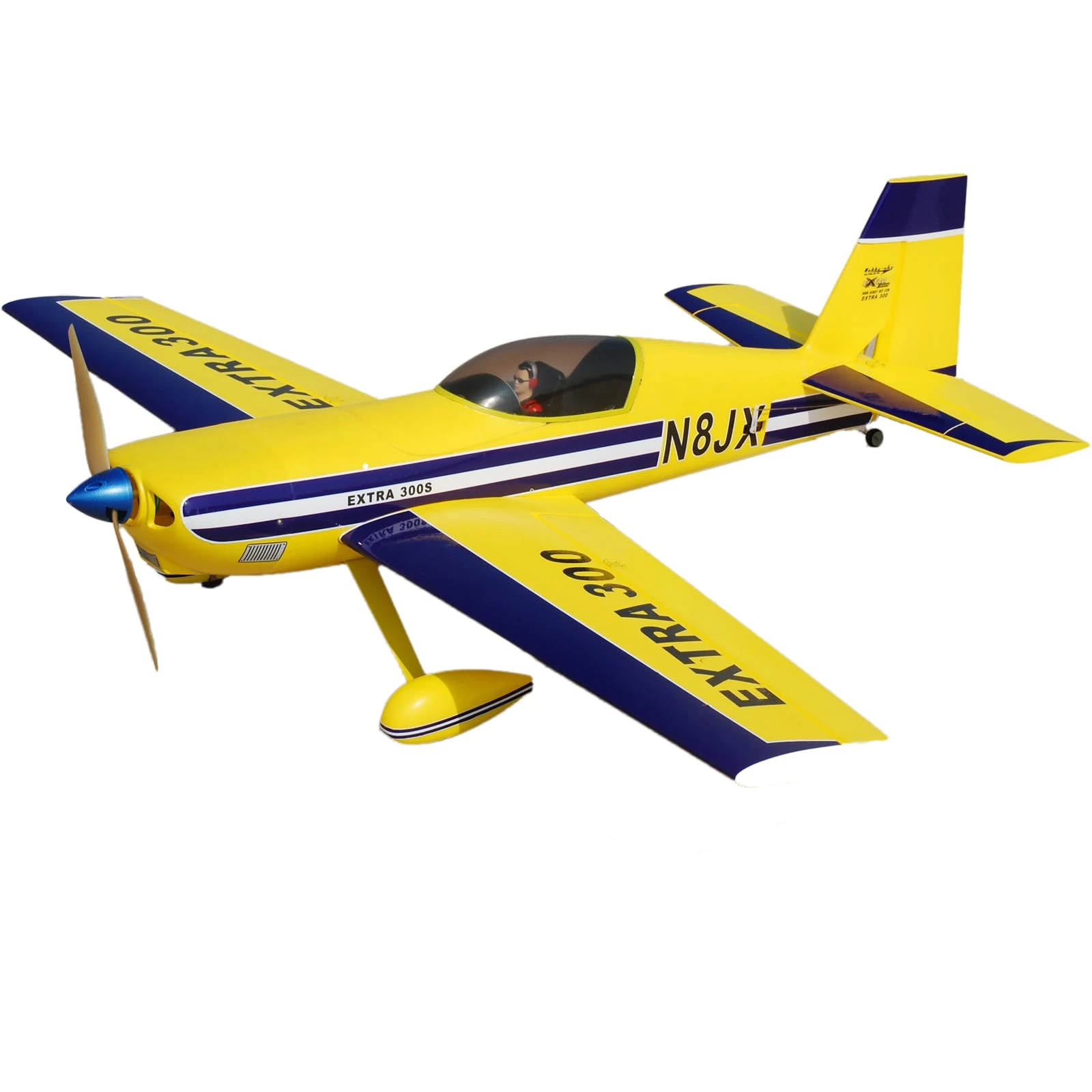 LX/Laxiang/Sky Flight Hobby Extra300 30E Aerobatic 3D Trainer Foam RC Plane PNP/ARF Yellow