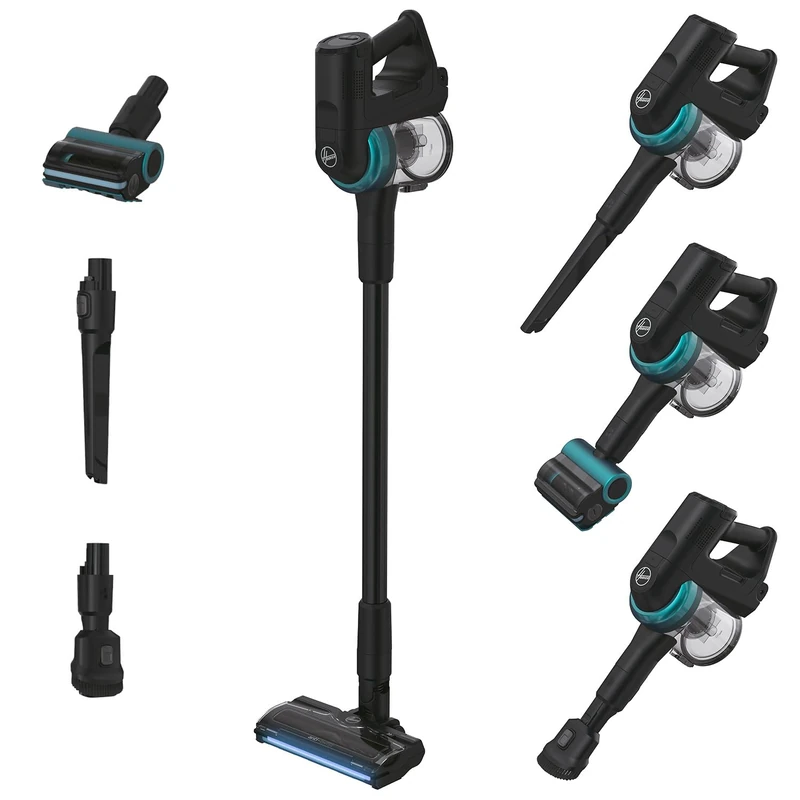 Hoover HF4 Pet All Floor Nozzle HF410P 011, Vacuum Cleaner, Black/Blue/Green