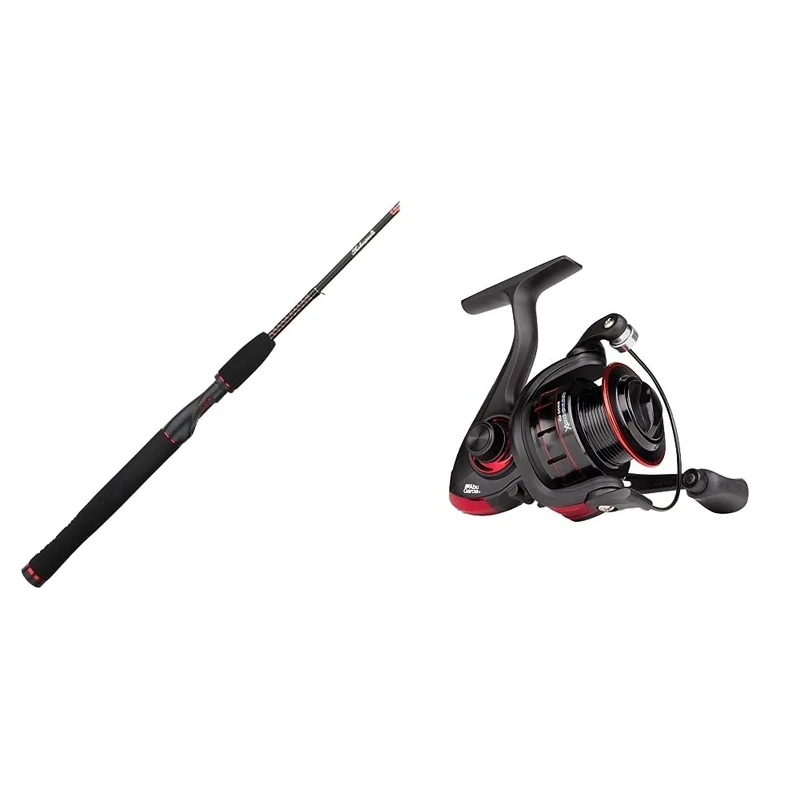 Shakespeare Ugly Stik GX2 Spinning Rod - Multi-Use Rods for Lure or Bait Fishing From Shore & Abu Garcia Cardinal X Spinning Reel - Spin Fishing Reel for Predator Lure Fishing, 2.70m