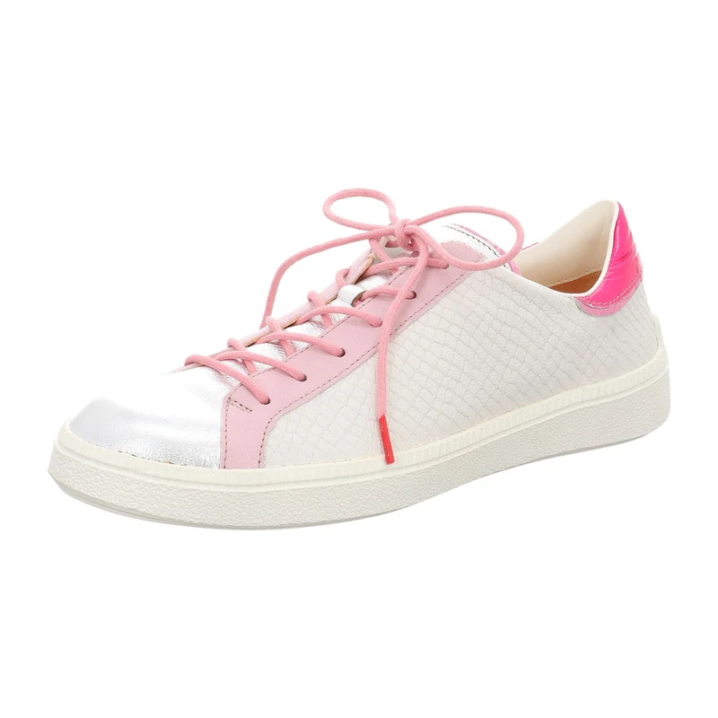 Think! Women's Turna Nachhaltige Wechselfußbett Sneaker, Bianco Estate 1000, 9 UK