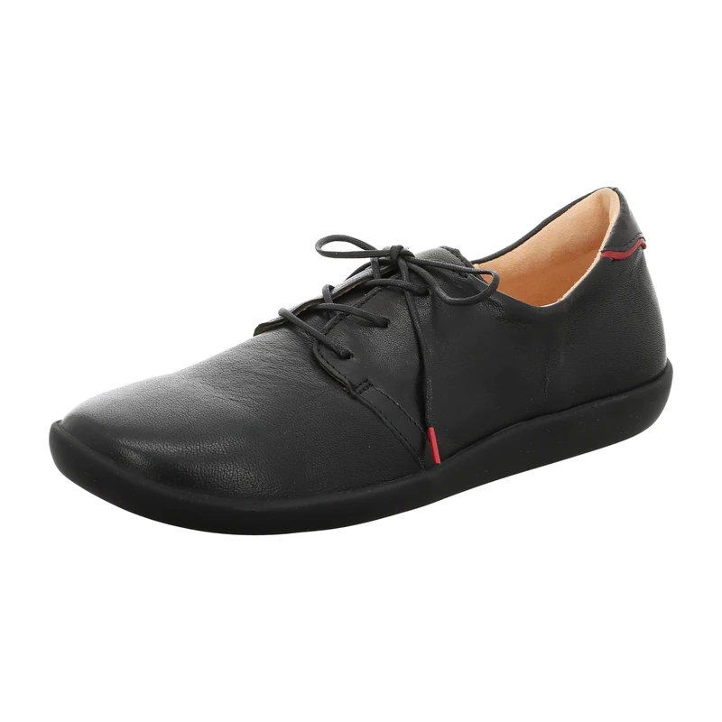 Think! Damen Nature chromfrei gegerbte nachhaltige Halbschuhe, Schwarz/Kombi 0000
