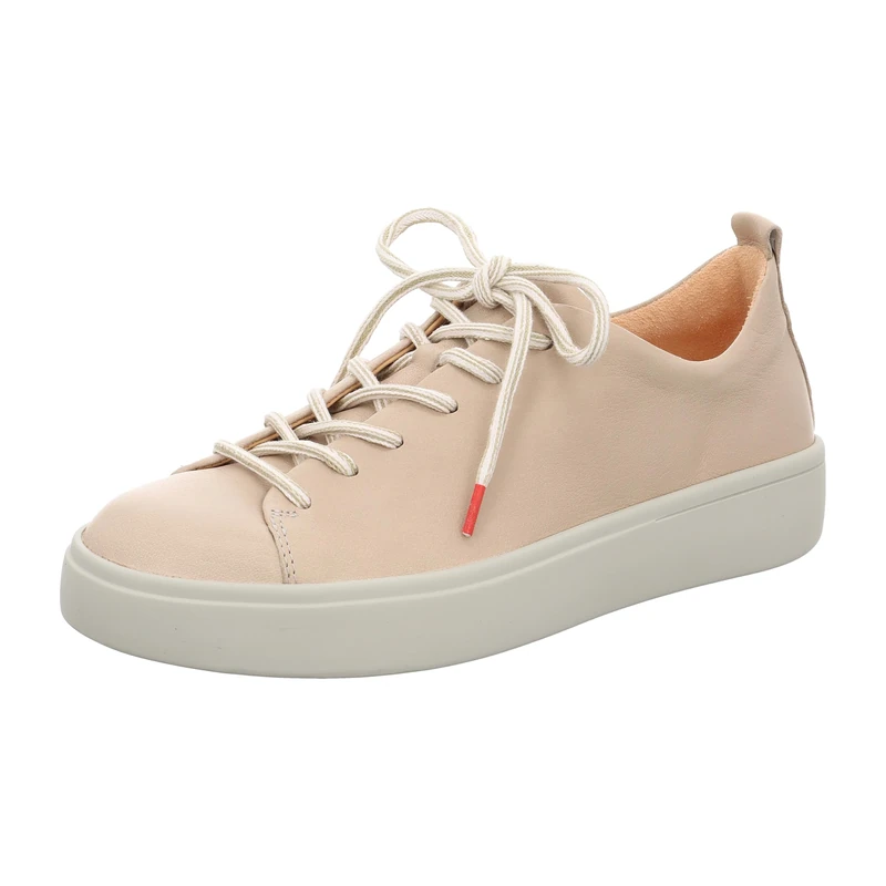 Think! Women's Gring Chrome-Free Tanned Sustainable Interchangeable Footbed Sneaker, Pallisandro 4000, 4 UK