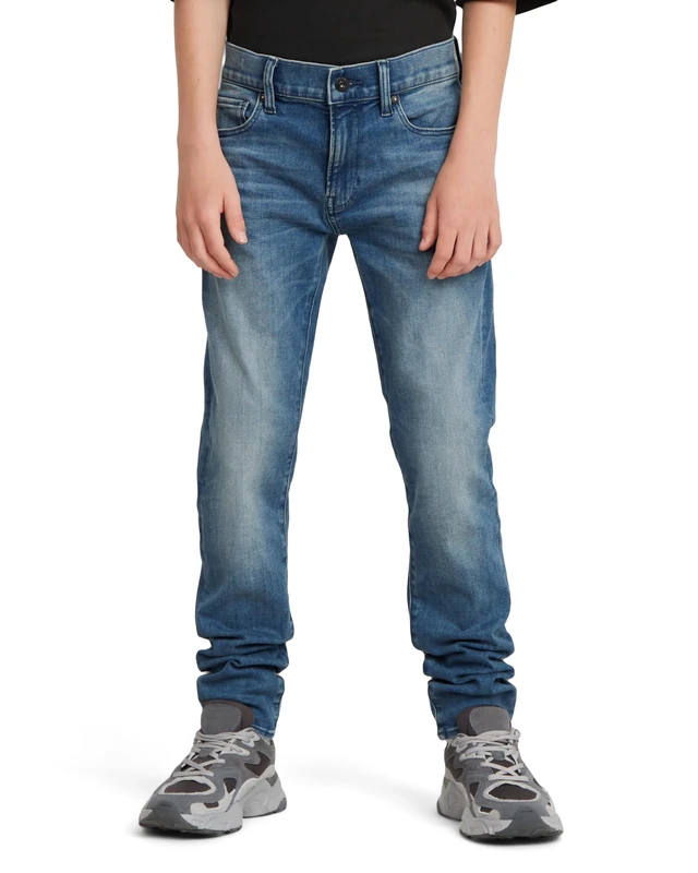 G-Star Boy's Kids 3301 Slim Jeans, Blue (faded cascade D24923-01-C606), 12 - Image 1