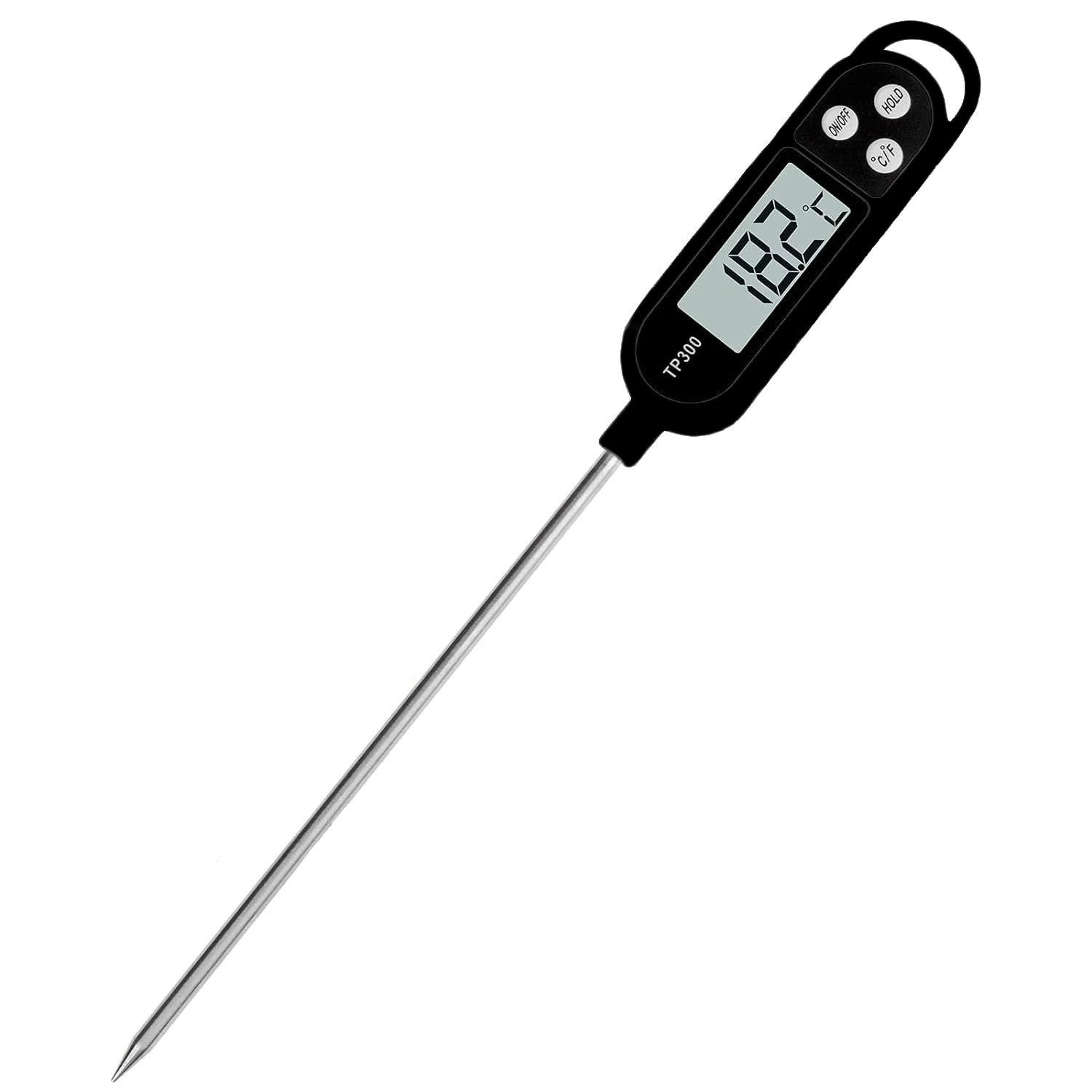 Meat Thermometer for Grill and Air Fryers. Wireless Cooking Thermometer with Long Probe. Digital Meat Food Probe for Kitchen, Outdoor Grilling and BBQ!