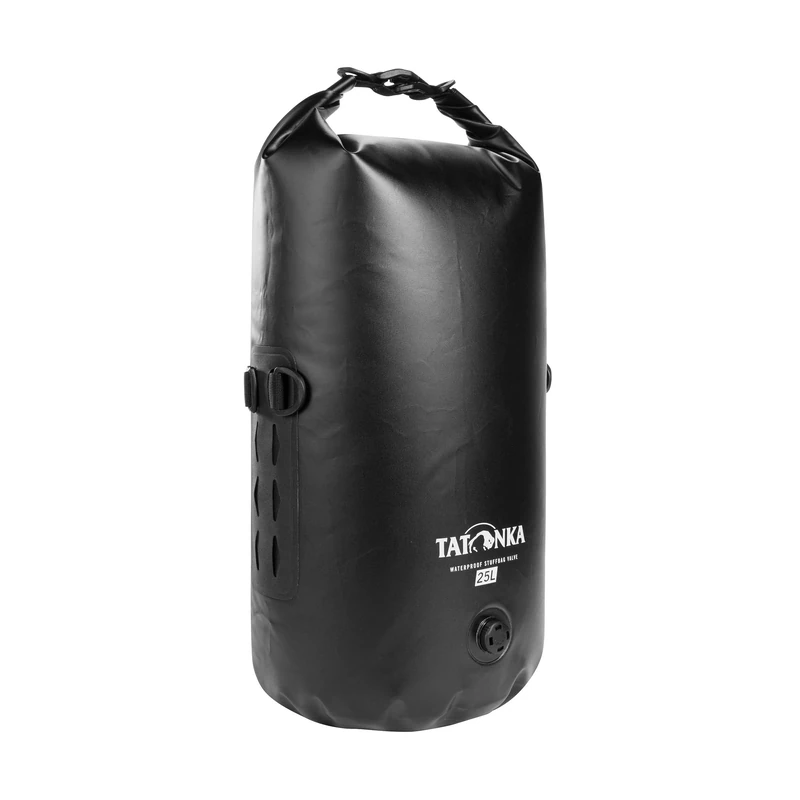 Tatonka Unisex - Adult WP Stuffbag Valve 25L Bag, Black, 25 litres