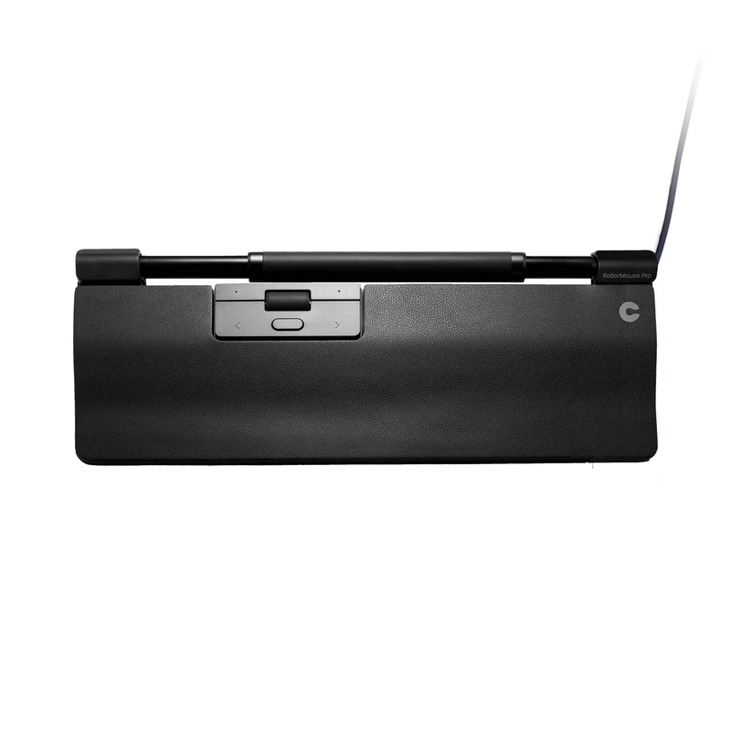 Contour RollerMouse Pro Ergonomic Central Rollerbar Design for Neck, Shoulder & Wrist Pain Relief, 6 Programmable Buttons, 600-2800 DPI, Productivity Plug & Play Mac & PC - Wired - Regular