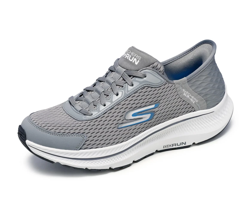 Skechers Men's Go Run Consistent 2.0-Empower Sneaker, Grey, 10.5