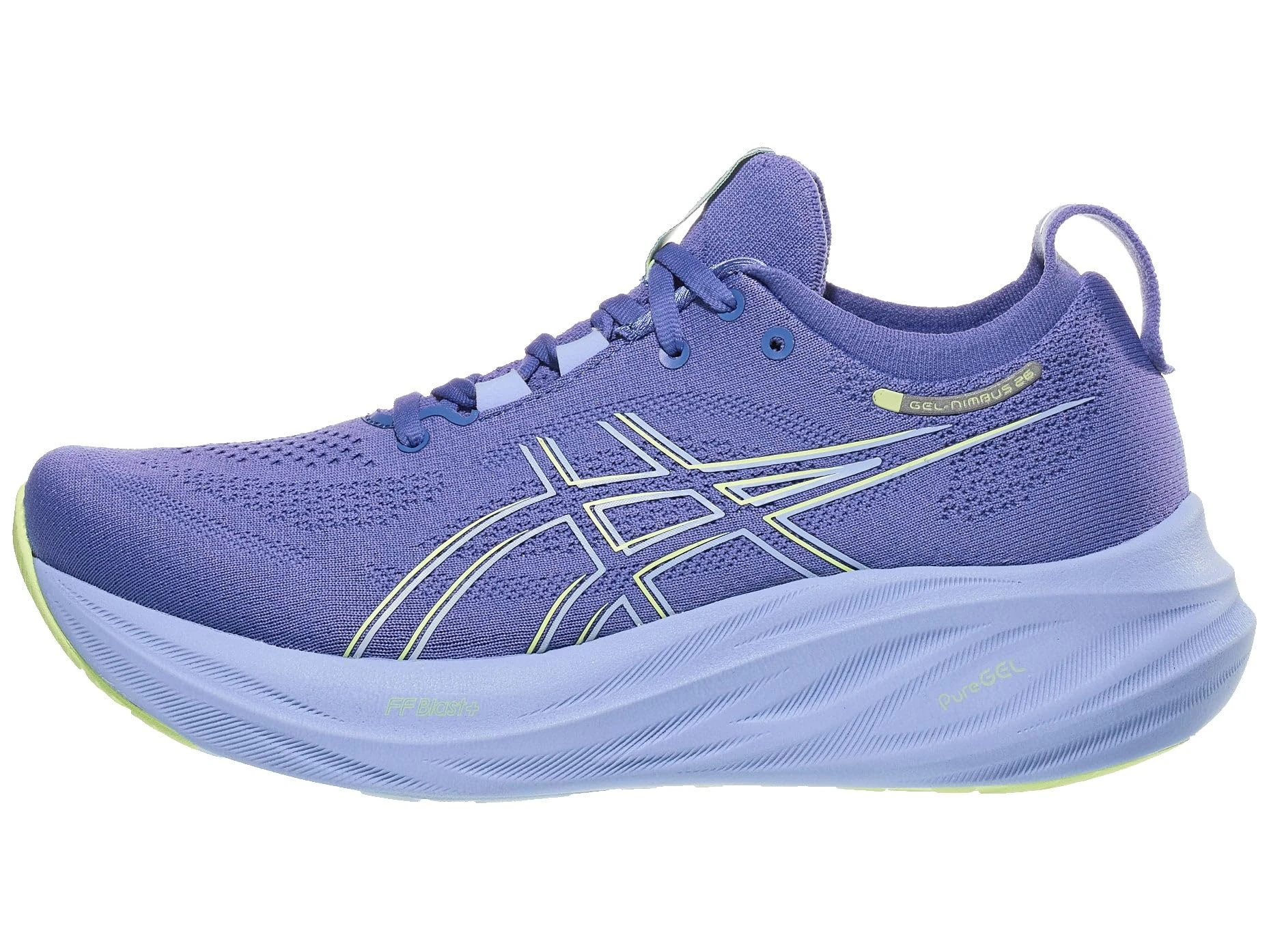 ASICS Women's Gel-Nimbus 26 Running Shoe, Sapphire/Light Blue, 4.5 UK