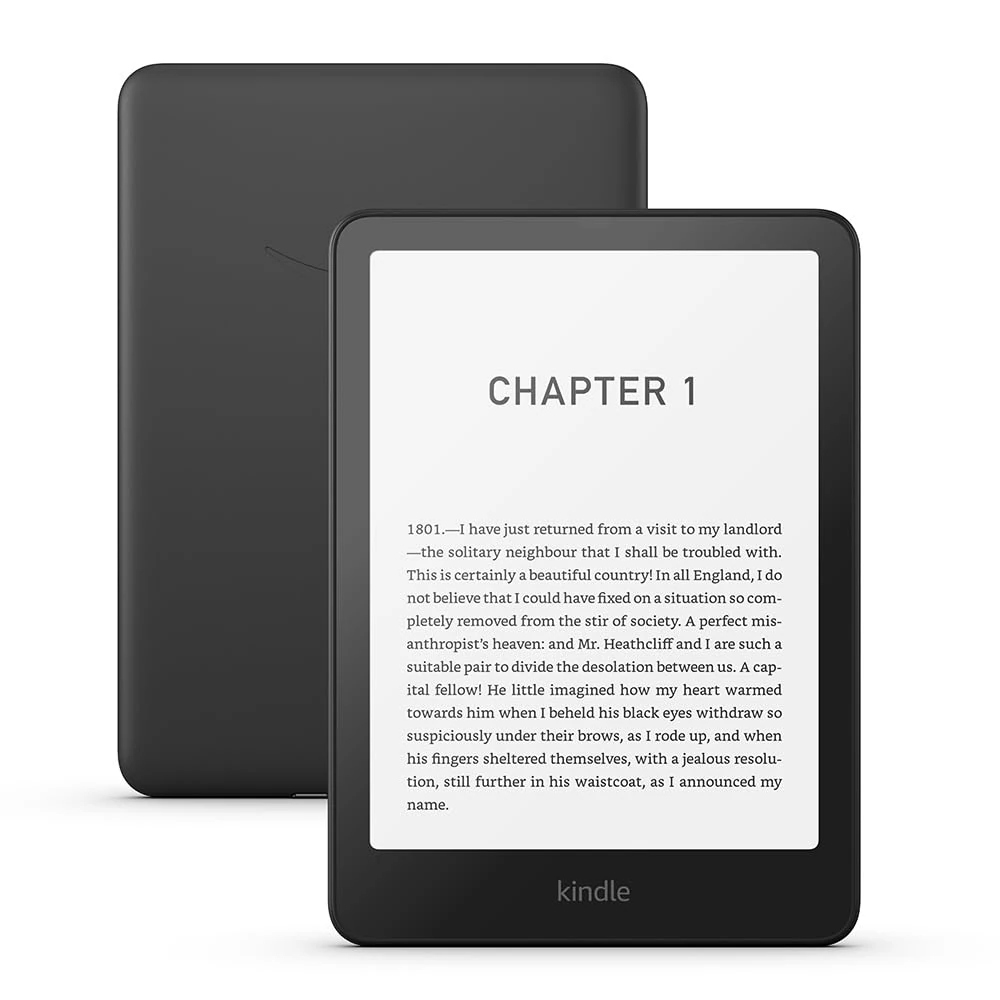 Certified Refurbished Amazon Kindle Paperwhite (16 GB) – Our fastest Kindle ever, with 7" glare-free display and weeks of battery life – With Ads - Black