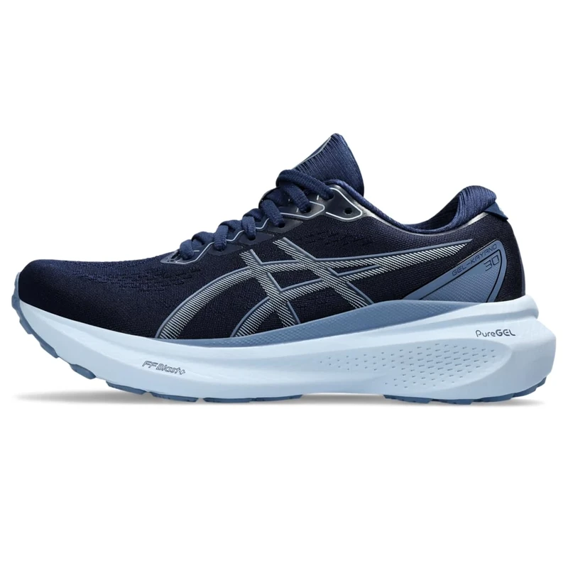 ASICS Women's Gel-Kayano 30 Running Shoes, Blue Expanse/Light Navy, 6 Wide