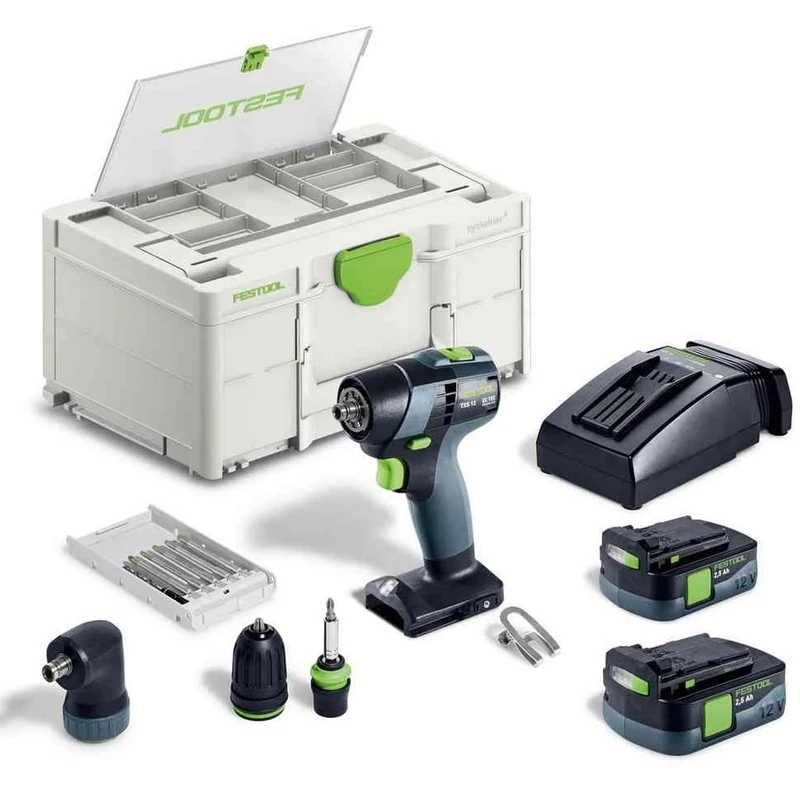 Festool TXS 12 2.5 Set Cordless Drill-Driver - 576874 - Image 1