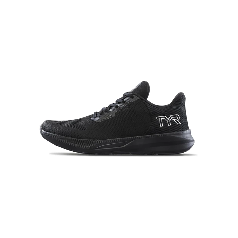 TYR Men's Techknit RNR-1 – Lightweight Neutral Running Shoe with Breathable Knit Upper, Cushioned Support & Performance Fit Black - Image 1