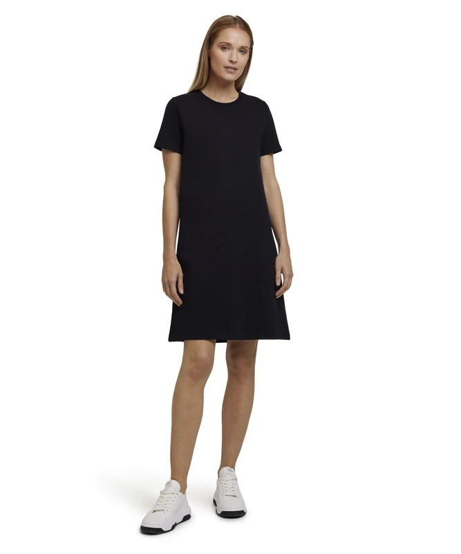 FALKE Women's Basic Light Sweat Dress W Dr Cotton Soft Skin Friendly Pack of 1, Black (Black 3000), M - Image 1