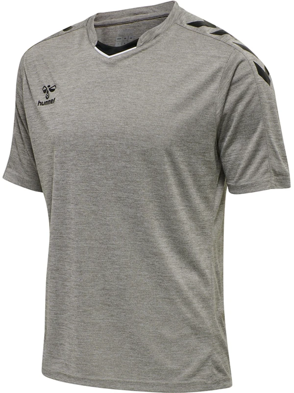 hummel Men's Hmlcore Xk Poly S/S Jersey Grey Melange