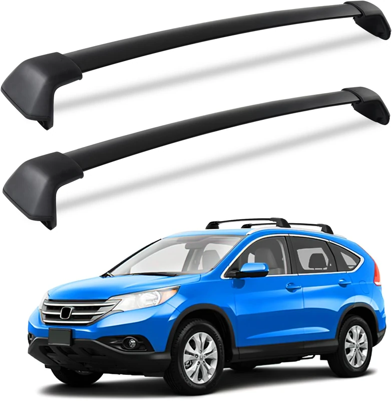 Wonderdriver Roof Rack Cross Bars Fit for Honda CRV CR-V 2012 2013 2014 2015 2016 with Side Rails, Aluminum Roof Rails Crossbars cargo bars Canoe Bike Kayak Car Snowboard Rooftop Cargo Carrier Luggage