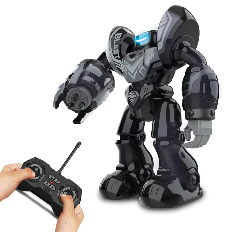 Silverlit YCOO Robo Blast Black - 34cm Remote Control Robot