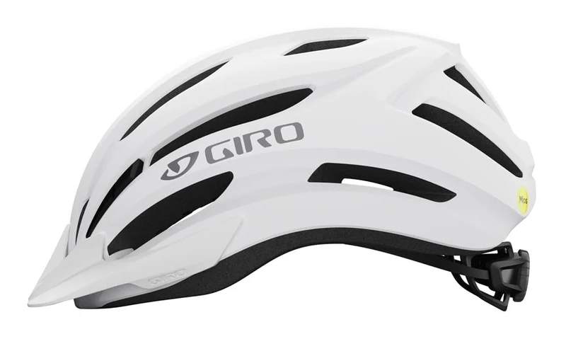 Giro Register II (UXL) - EU Mips II Lightweight In-Mold Helmet With Removable Visor & Adjustable Fit System, Matte White, Size: UXL