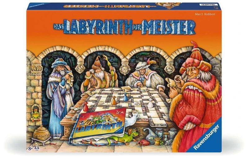 Ravensburger 22474 Labyrinth of Masters - The Master Version of the Crazy Labyrinth for 2-4 People, Board Game from 9 Years - Image 1