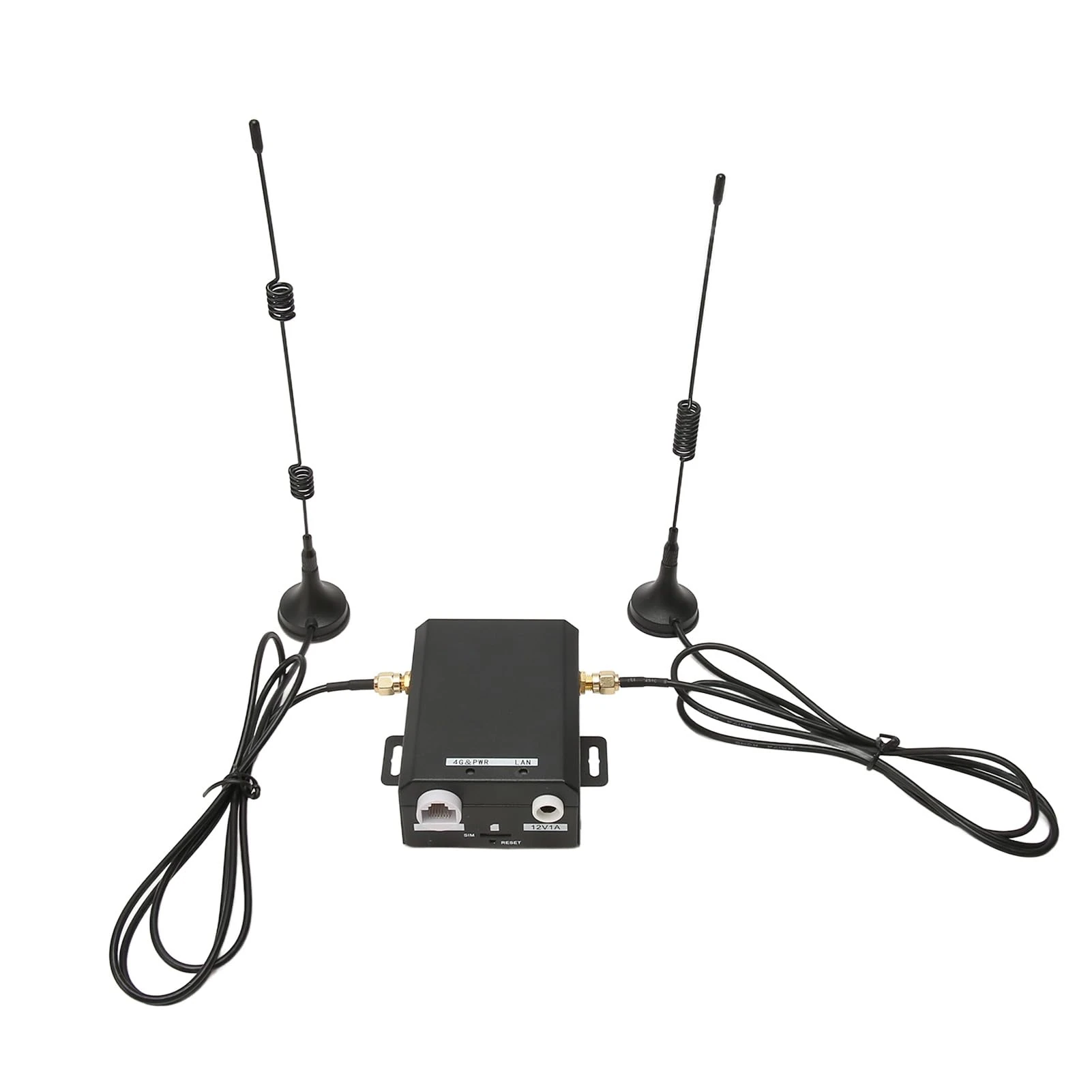 Industrial Unlocked 4G LTE Router, 150Mbps Nano SIM Card Slot Support 16 Users Industrial 4G WiFi Router with 2 Antennas, WiFi Hotspot for Smartphones, Tablets, Computers