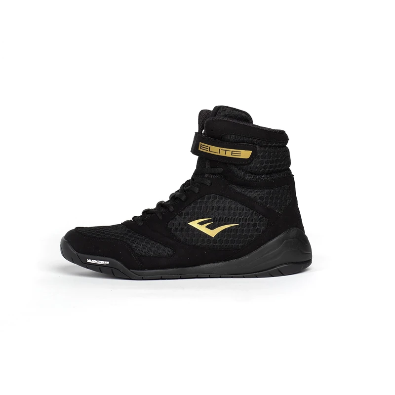 Everlast Elite V2 Black 9 Boxing Shoes: Your Ultimate Training Companion for Excellence and Durability Boxing Shoes, Elite 2 Shoes, Training Footwear