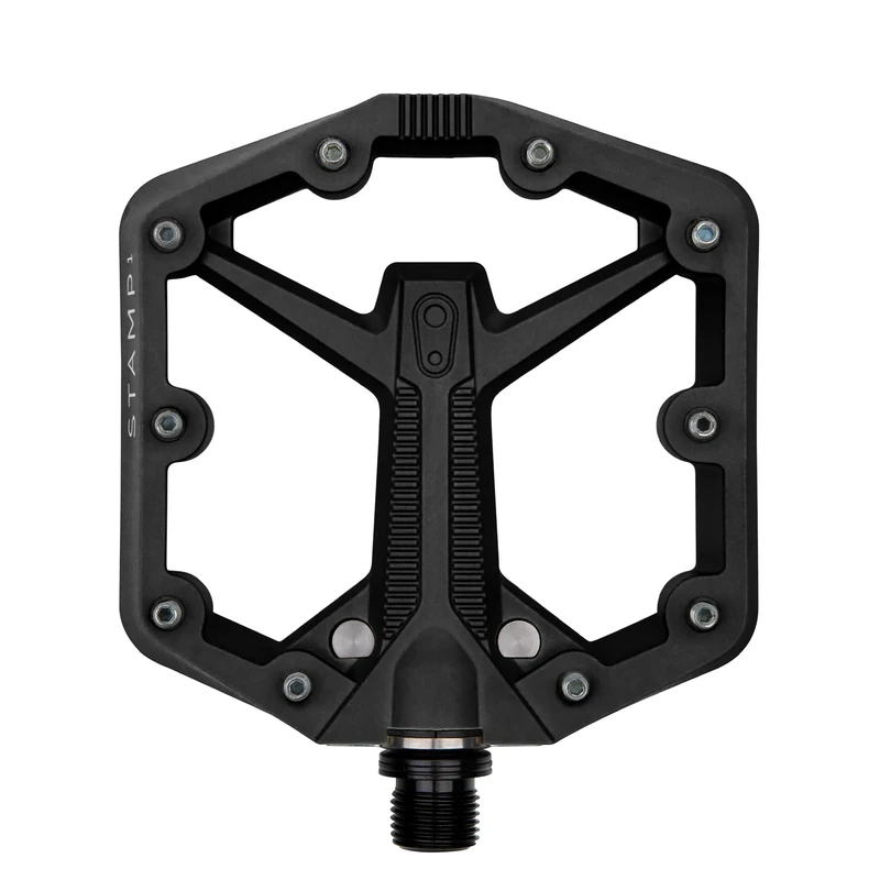 Crankbrothers Stamp 1 Version 2 MTB Pedal, Small Black