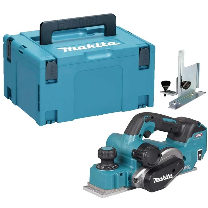 Makita KP001GZ03 40V Max XGT Brushless 82mm Planer Supplied in a Makpac Case – Batteries and Charger Not Included