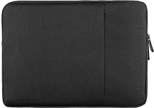 Laptop Sleeve Case 18.5 inch, EVICIV 360° Protective Handbags Portable Computer Cover Bag with Pocket Zipper for 15.6-18.5 inch Monitor Notebook PC Books (Black)