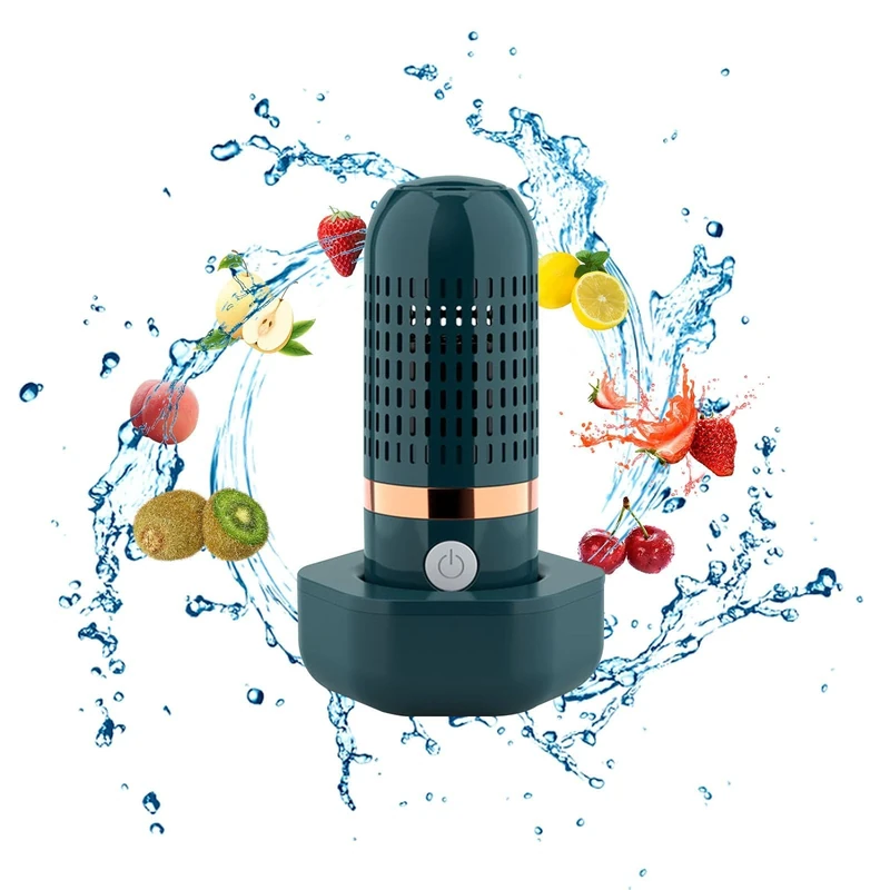 FYKERO Fruit & Veg Washing Machine - IPX7 USB Cleaner 3000mAh