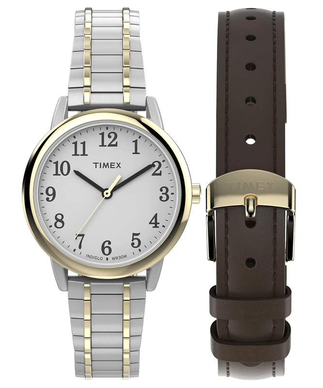 Timex Easy Reader Classic Women's 30 mm Stainless Steel Strap Watch TWG062900