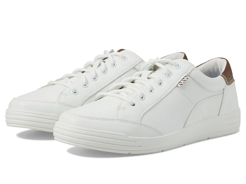 Nunn Bush Men's Kore City Walk Oxford Athletic Style Sneaker Lace Up Shoe, White, 9.5 UK - Image 1