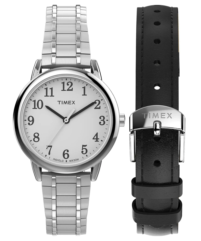 Timex Easy Reader Classic Women's 30 mm Stainless Steel Strap Watch TWG063000 - Image 1