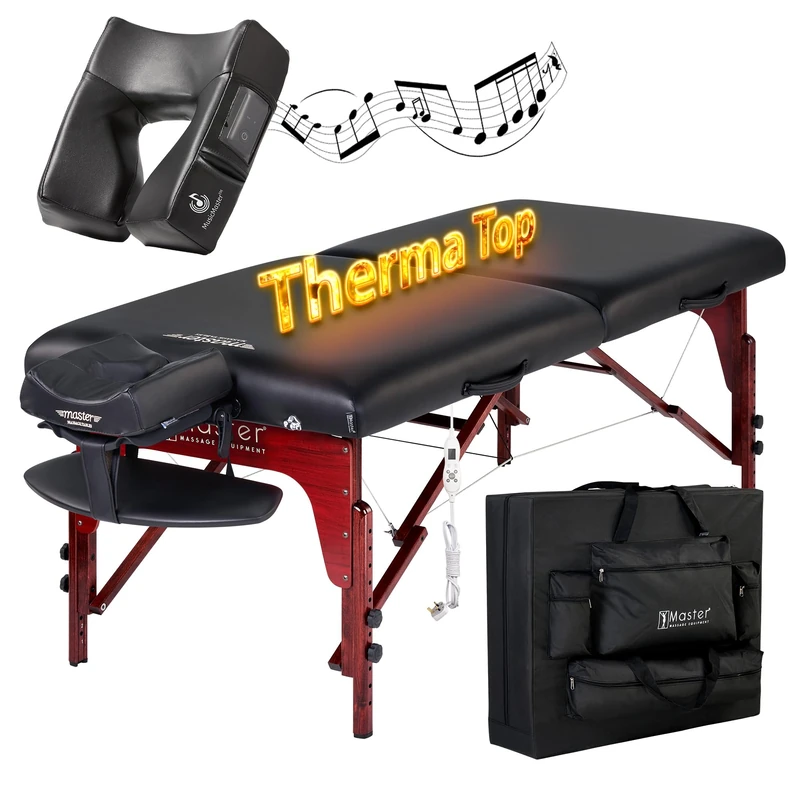 Master Massage Montclair 71cm Heating Portable Massage Table