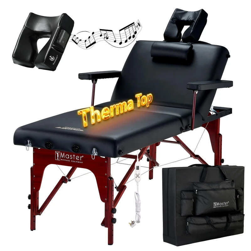 Master Massage Montclair 79cm Heated Portable Massage Table