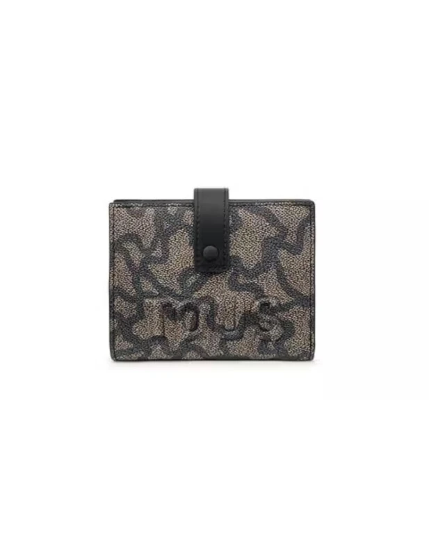 Tous Women's Billetera KAOS Icon Small Wallet, White Black